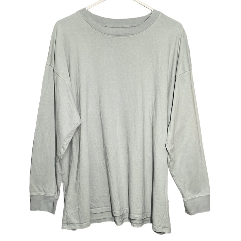 ABERCROMBIE & FITCH Soft Collection Long Sleeve Shirt Teal